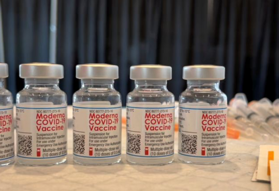 COVID vaccine vials